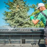 Gutter Cleaning in Roof Maintenance