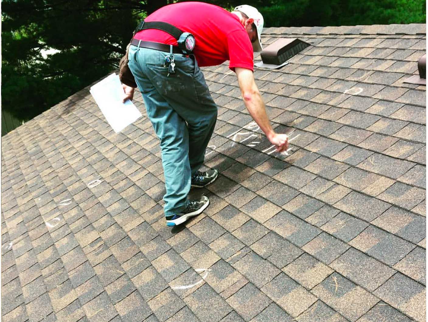 hail damage roof restoration