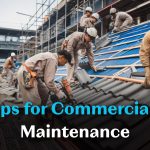 Commercial roof maintenance services